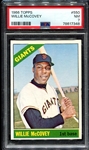 1966 Topps #550 Willie McCovey SP PSA 7