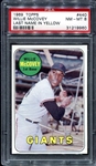 1969 Topps #440 Willie McCovey PSA 8