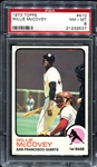 1973 Topps #410 Willie McCovey PSA 8