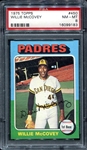 1975 Topps #450 Willie McCovey PSA 8
