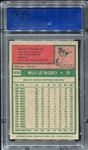 1975 Topps #450 Willie McCovey PSA 8