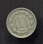 1869 Nickel 3 Cent Piece