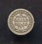 1857-O Half Dime