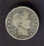 1902 Barber Half Dollar