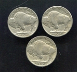 1923 & 1929 Buffalo Nickels
