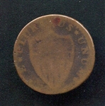 1787 New Jersey Colonial Coin Narrow Shield