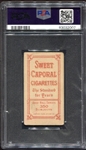 T206 Chase Throwing Dark Cap PSA 2
