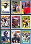 Walter Payton Collection of 36 Cards 1977-2001