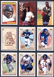 Walter Payton Collection of 36 Cards 1977-2001