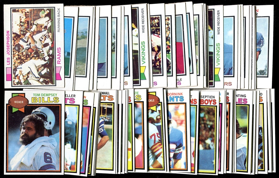1973, 1974 & 1979 Topps Football Lot