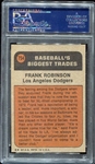 1972 Topps High #754 Frank Robinson Traded PSA 6