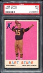 1959 Topps #23 Bart Starr PSA 7