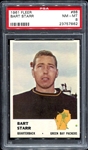 1961 Fleer #88 Bart Starr PSA 8