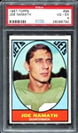 1967 Topps #98 Joe Namath PSA 4