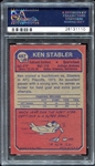1973 Topps #487 Ken Stabler RC PSA 8