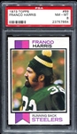 1973 Topps #89 Franco Harris RC PSA 8