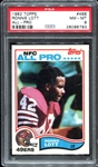 1982 Topps #486 Ronnie Lott RC PSA 8