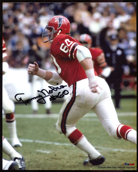 Tommy Nobis Signed Photo