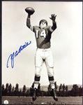 Y. A. Tittle Signed Photo