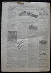 1874 Forest and Stream Newspaper 3 Complete Issues of Volume 2