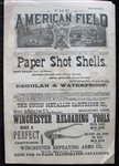 1886 The American Field Shooting and Hunting Newspaper 2 Issues