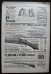 1886 The American Field Shooting and Hunting Newspaper 2 Issues