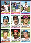 1976 Topps Partial Sheet w/Carlton