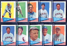 1961 Fleer Baseball Greats Lot of 20 Nicer Condition