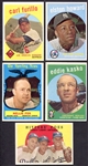 1959 Topps 15 Different w/High Numbers