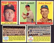 1958 Topps 15 Different w/Stars