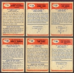 1955 Bowman Football 10 Different w/HOFers