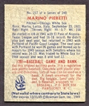 1949 Bowman #217 Marino Pieretti 