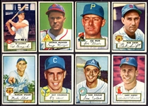 1952 Topps Lot of 15 Diff. w/Kluszewski