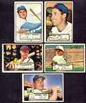 1952 Topps Lot of 15 Diff. w/Kluszewski