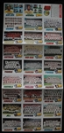 1977 Topps Team Checklist Foldout Sheet