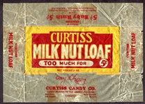 Curtiss Milk Nut Loaf Wrapper