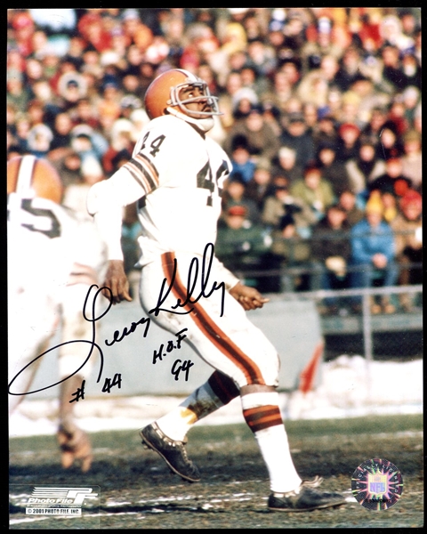 Leroy Kelly Signed Photograph