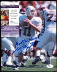 Major Applewhite U of Texas Signed Photo JSA