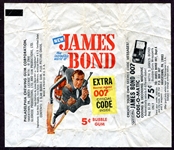 1966 James Bond Thunderball 007 Wrapper