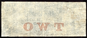 1861 $2 Bank of South Carolina Note