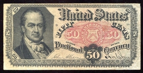 1870's 50 Cent Fractional Currency Note