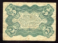 5 Cent Fractional Currency 3rd Issue