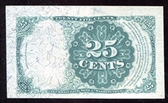 1874 5th Issue 25 Cent Fractional Currency Note