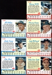 1962 Post Cereal Panel of 7 Cards w/HOFers