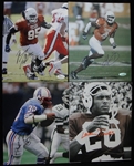 Football Autographed 8x10s 12 Different