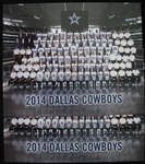 Dallas Cowboys Team Photos 1990 2011 & 2014 Lot of 10