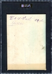 Plow Boy Tobacco Francis Pfeffer Chicago Cubs SGC 10