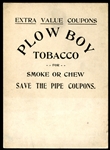 Plow Boy Tobacco King Cole Chicago Cubs 
