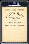 Plow Boy Tobacco Chick Gandil Chicago White Sox