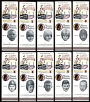 1960 Washington Redskins Matchbook Covers 10 of 20